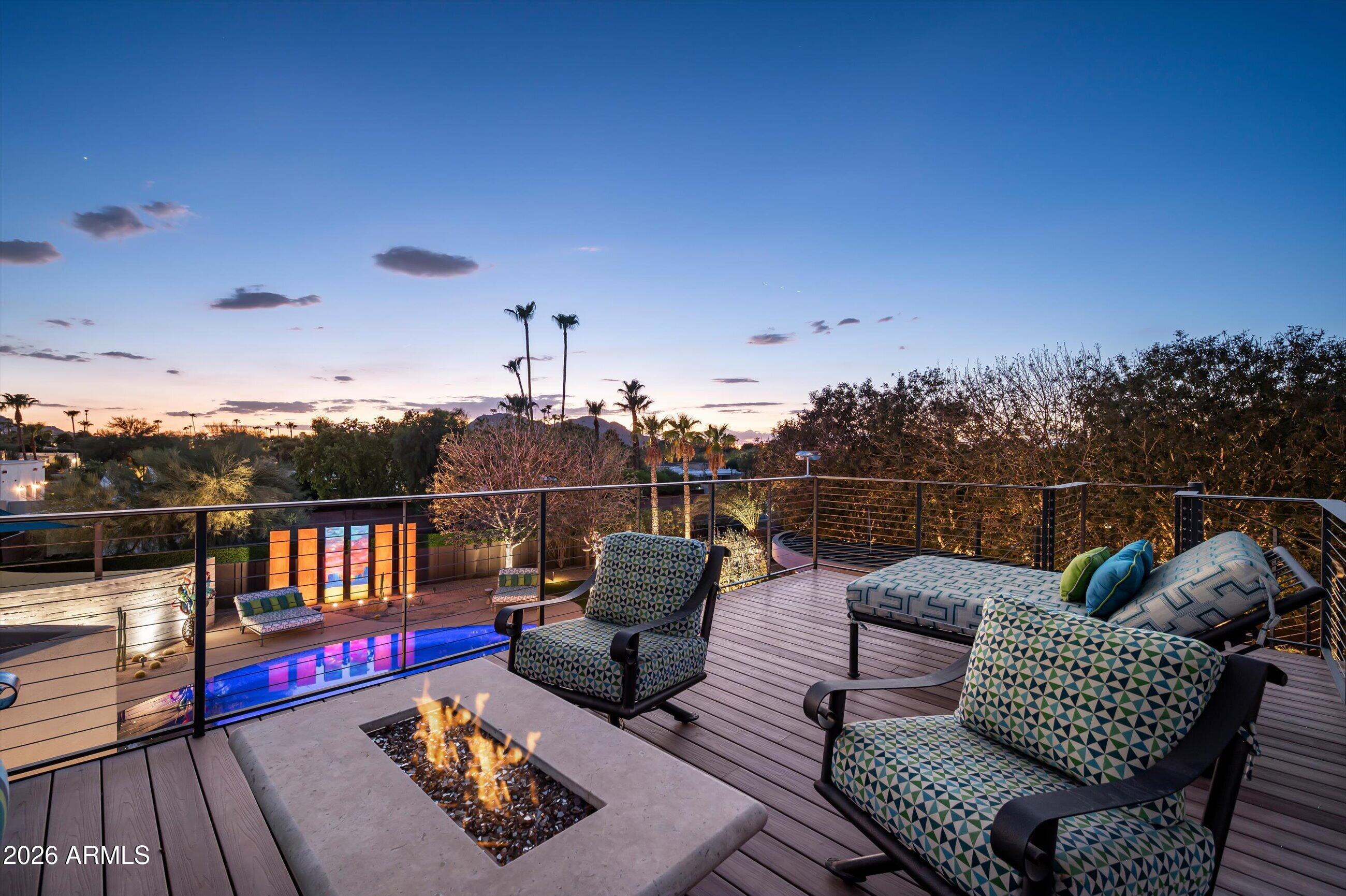 6308 North Cattletrack Road Scottsdale, AZ 85250 - Photo 48 of 64 Rooftop Deck