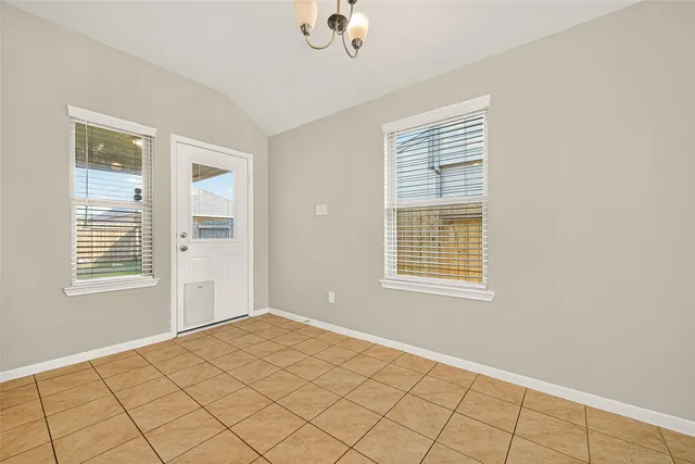 a view of an empty room with window