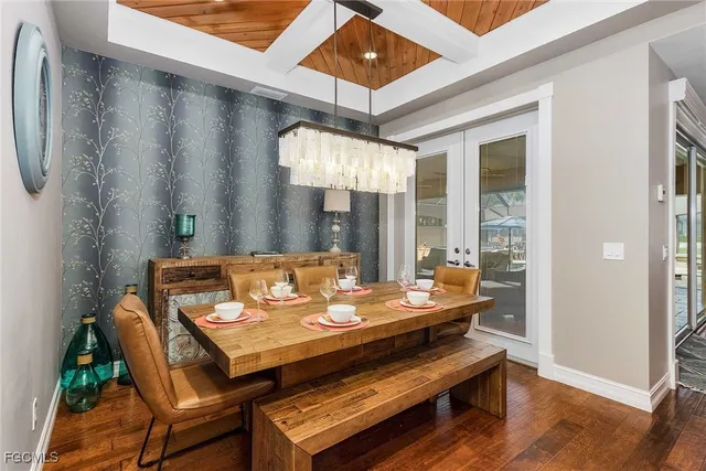 a outdoor space with furniture