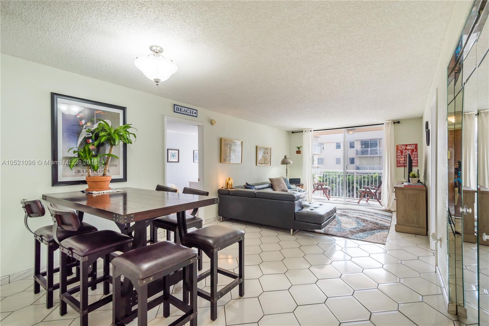 1665 Bay Road, Unit 425 Miami Beach, FL 33139 - Photo 3 of 15 a view of a dining room with furniture