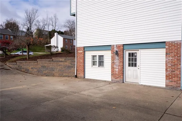 a view of porch with seating space