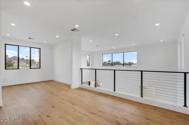 a view of an empty room with window