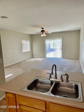 a close view of sink and tap