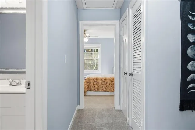 a view of room with washer and dryer