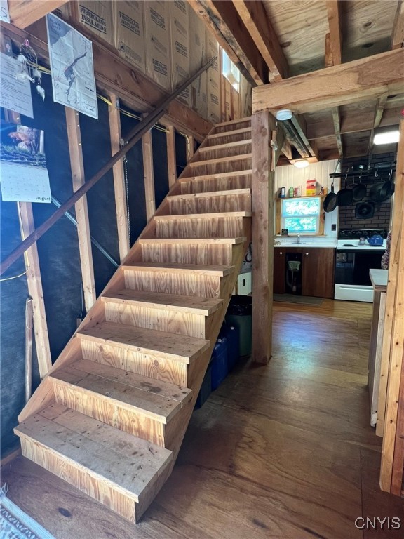 263 Mitchell Road Macomb, NY 13654 - Photo 31 of 48 Stairway to loft