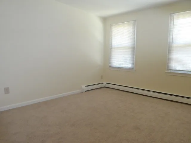 a view of a livingroom with an empty space