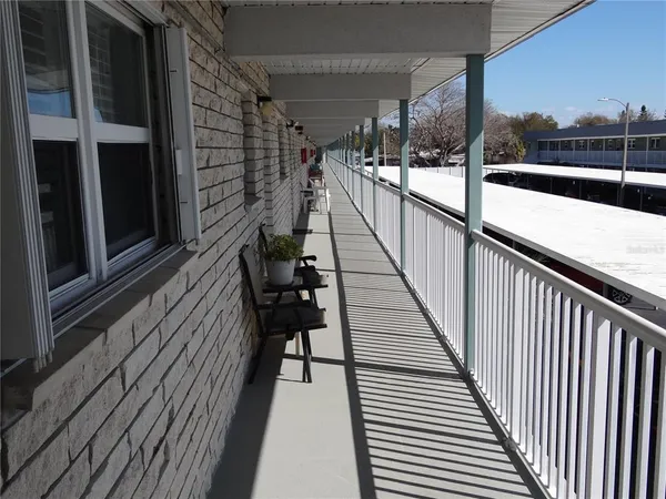 a view of balcony