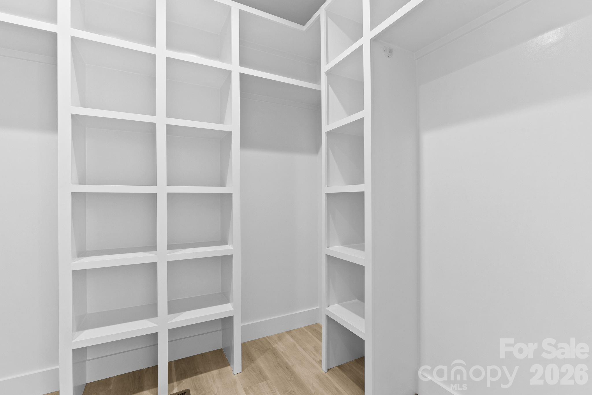 19 East Starnes Cove Road Asheville, NC 28806 - Photo 24 of 46 a view of walk in closet with empty racks