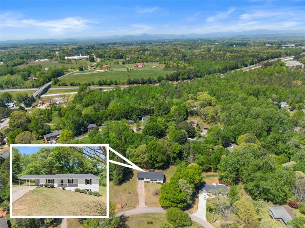 217 Quail Trail Cornelia, GA 30531 - Photo 7 of 48 an aerial view of a house with a yard