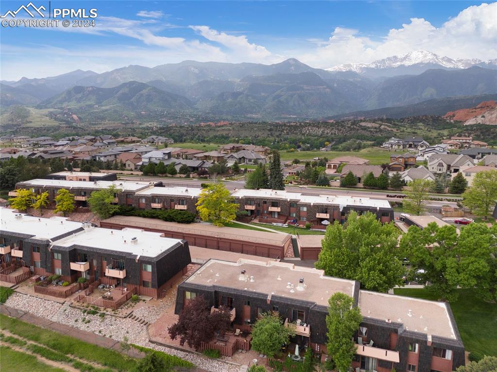 2949 Mesa Road, Unit C Colorado Springs, CO 80904 - Photo 27 of 28 a view of city from balcony