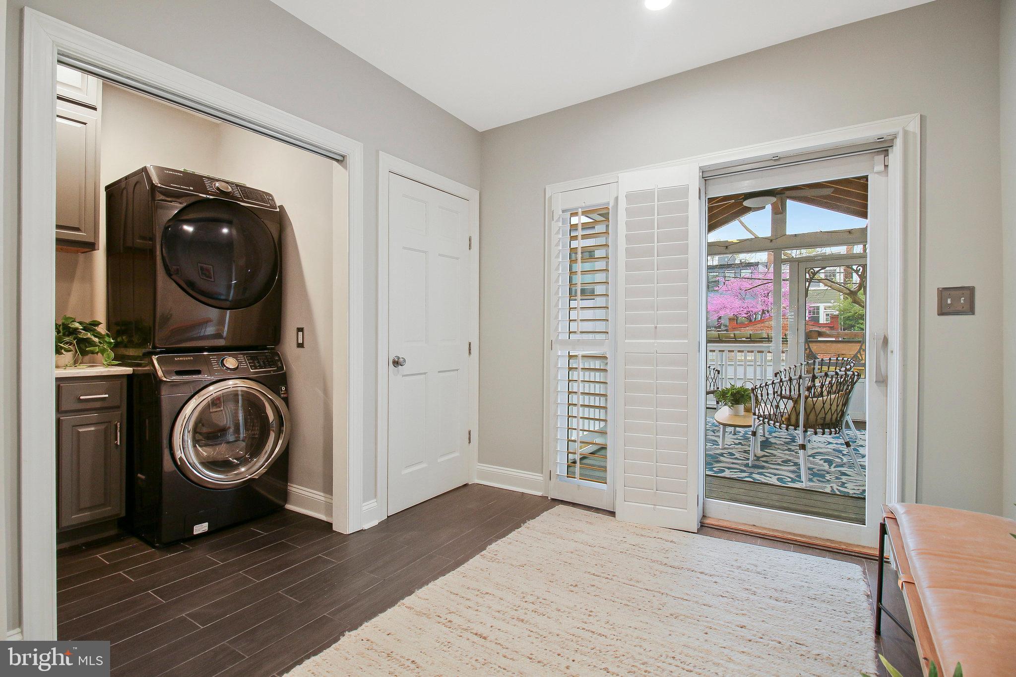 239 11th Street Southeast Washington, DC 20003 - Photo 16 of 53 a view of washer and dryer in a room
