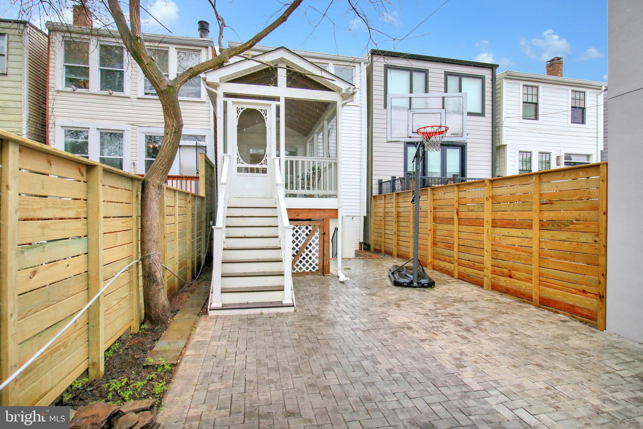 239 11th Street Southeast Washington, DC 20003 - Photo 24 of 53 front view of a house with a outdoor space