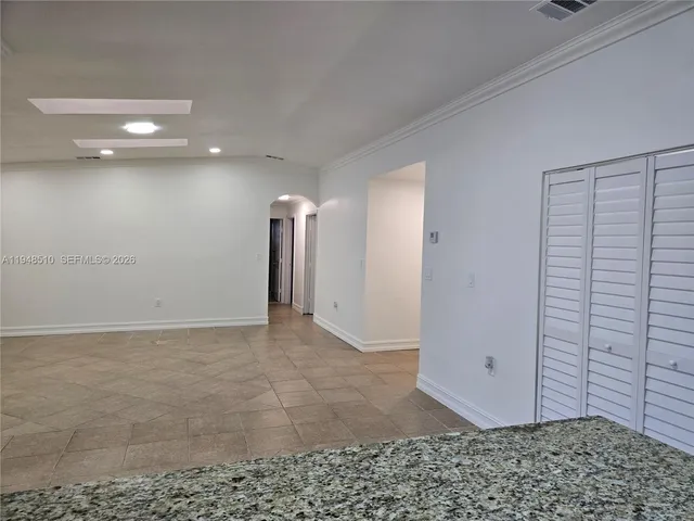 a view of a house with garage