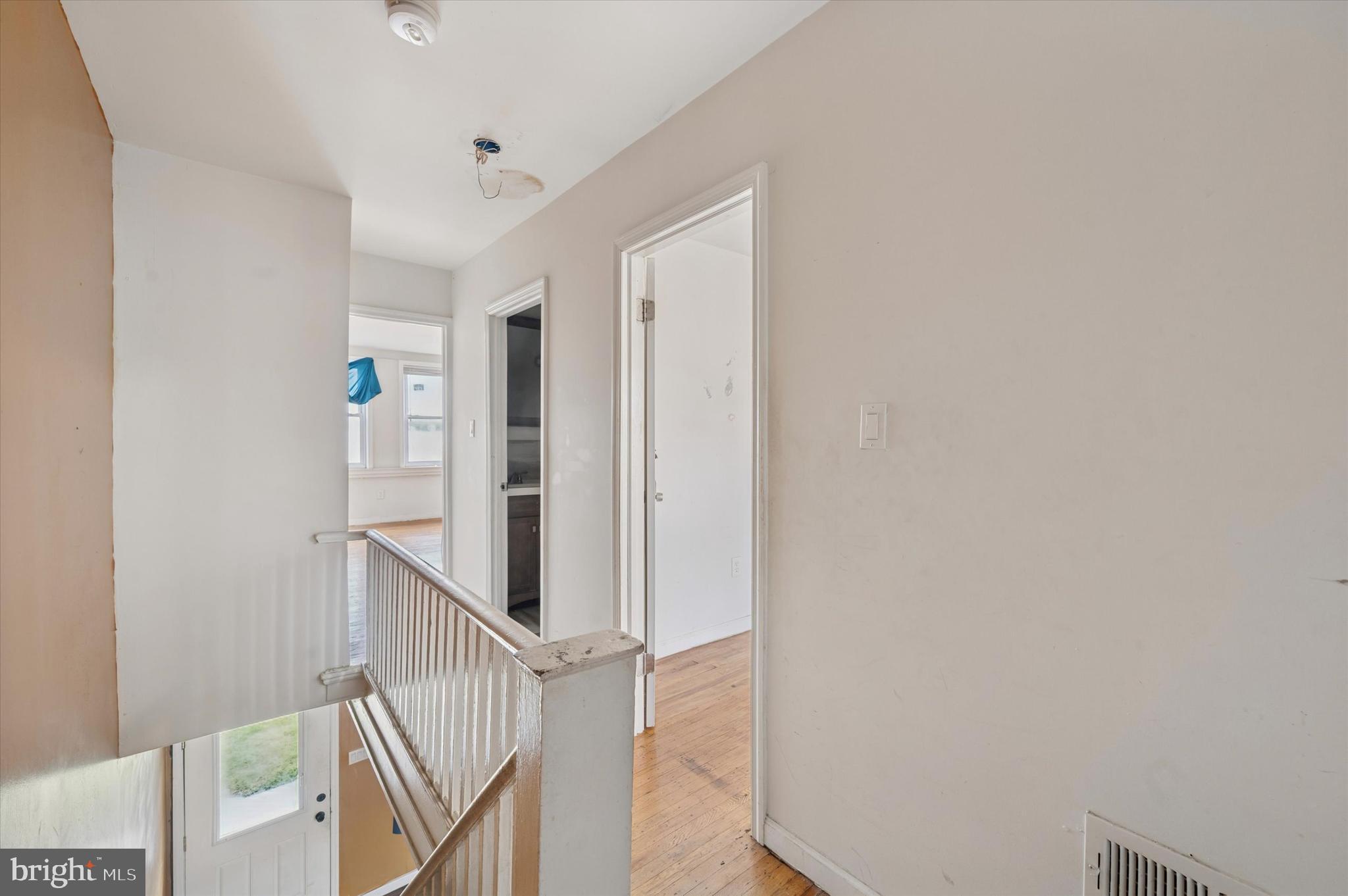 249 West Calvert Street Philadelphia, PA 19120 - Photo 13 of 25 a view of a hallway with wooden floor and entryway