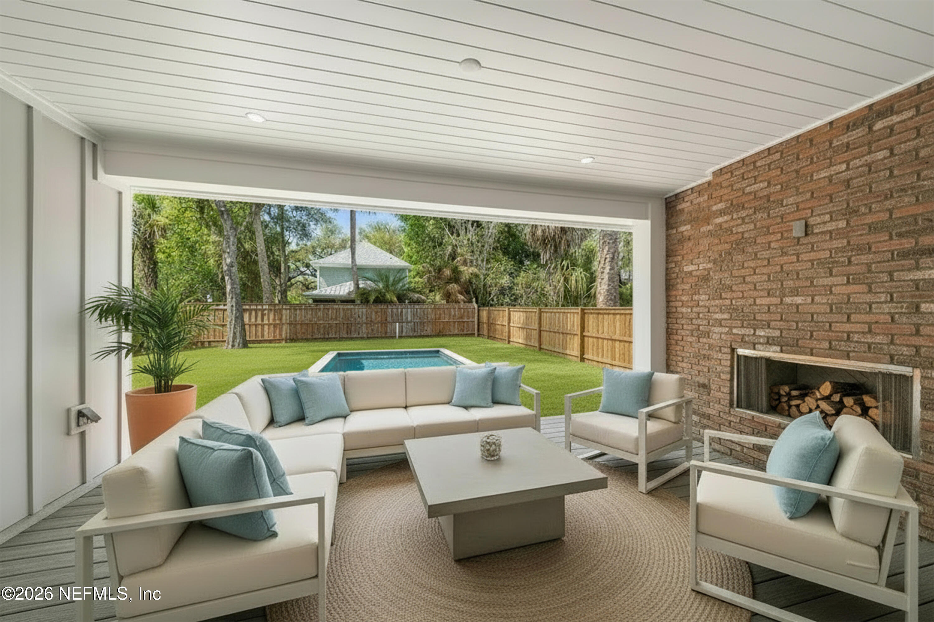 397 Plaza Atlantic Beach, FL 32233 - Photo 2 of 61 Ai generated pool