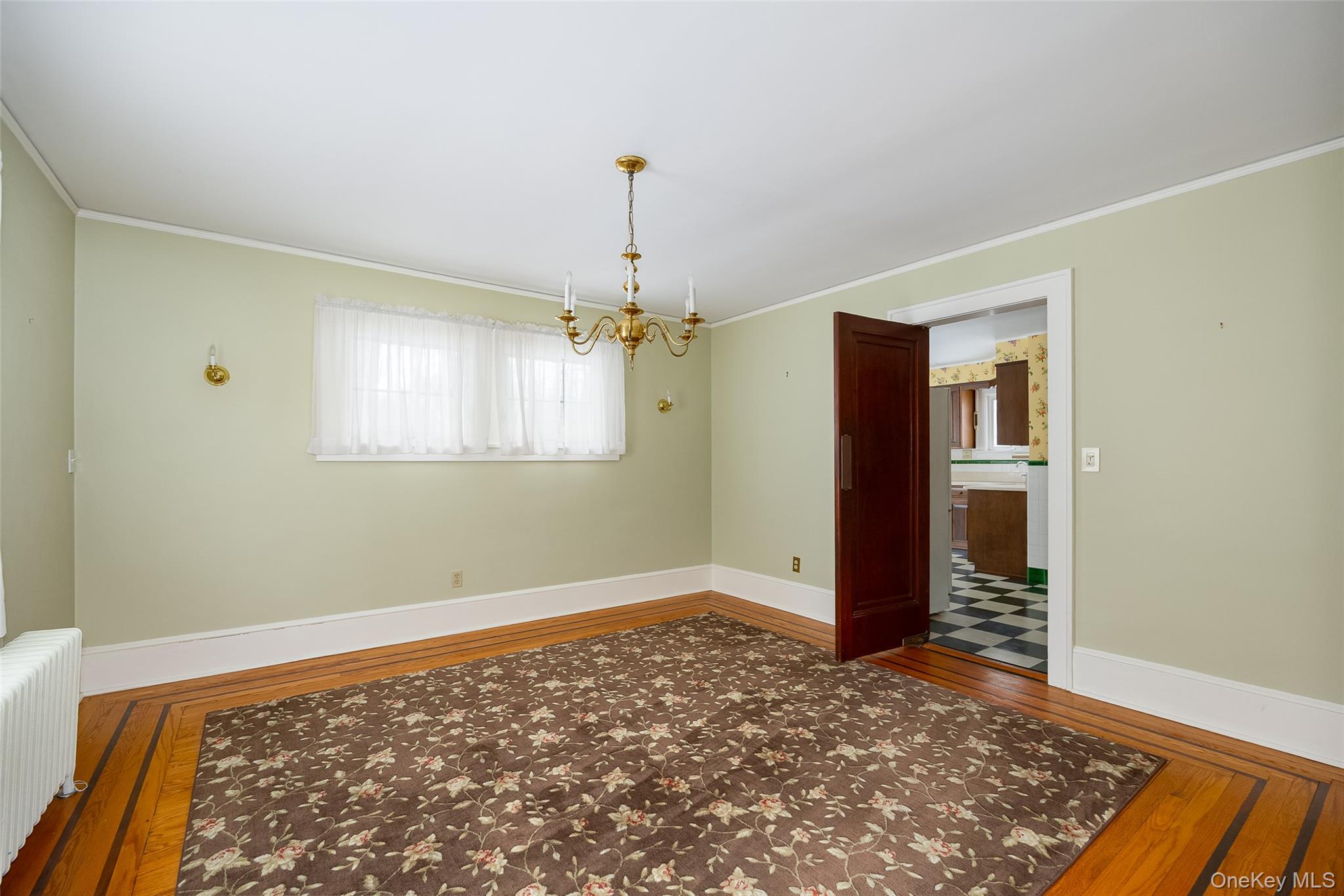 6 Rosalind Road Poughkeepsie, NY 12601 - Photo 7 of 30 wooden floor in an empty room with a window