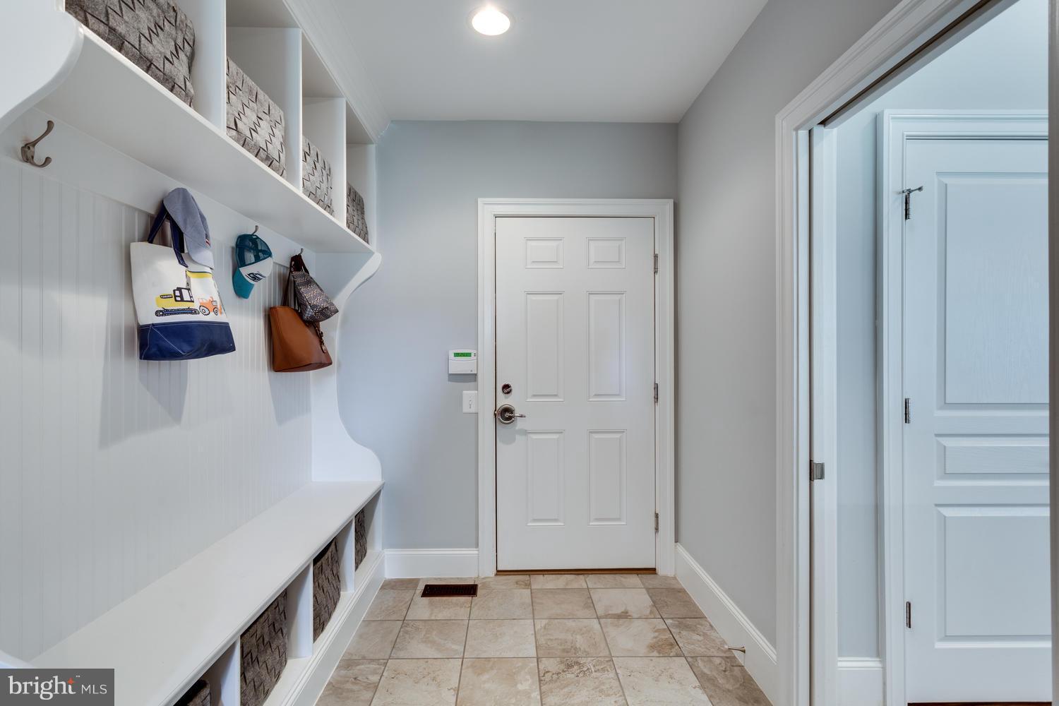 10201 Browns Mill Road Vienna, VA 22182 - Photo 13 of 30 Back Hall with Cubby Storage