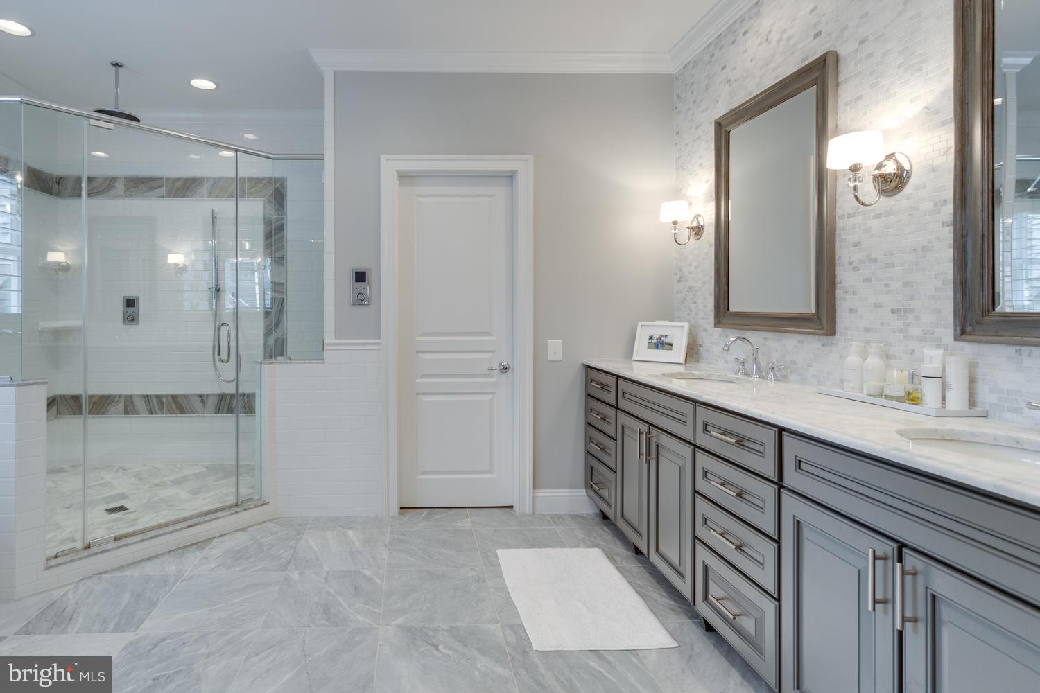 10201 Browns Mill Road Vienna, VA 22182 - Photo 16 of 30 Master Bath with Spa Shower