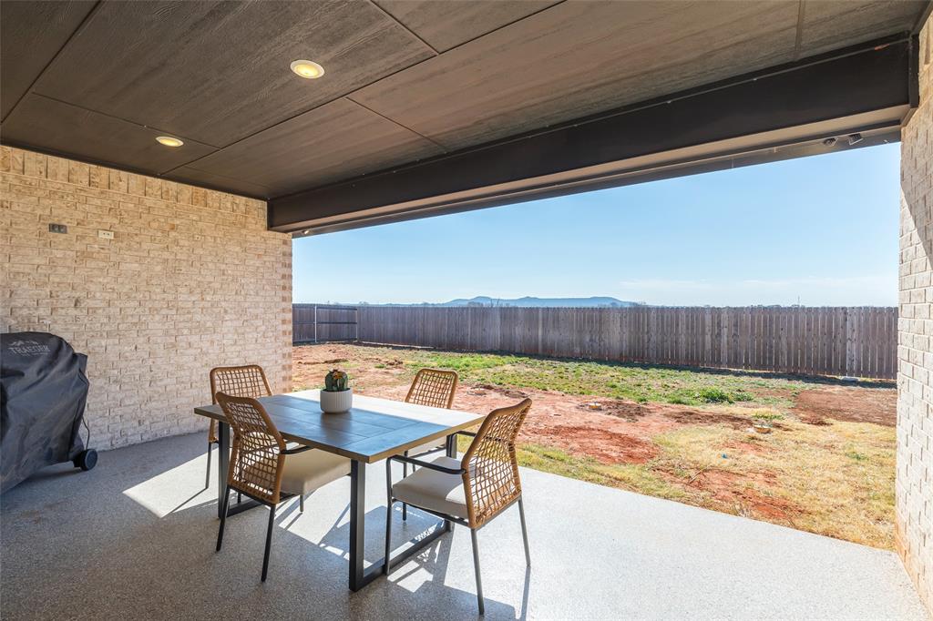 107 Kleingrass Road Abilene, TX 79606 - Photo 39 of 39 a view of a outdoor space with a table and chairs