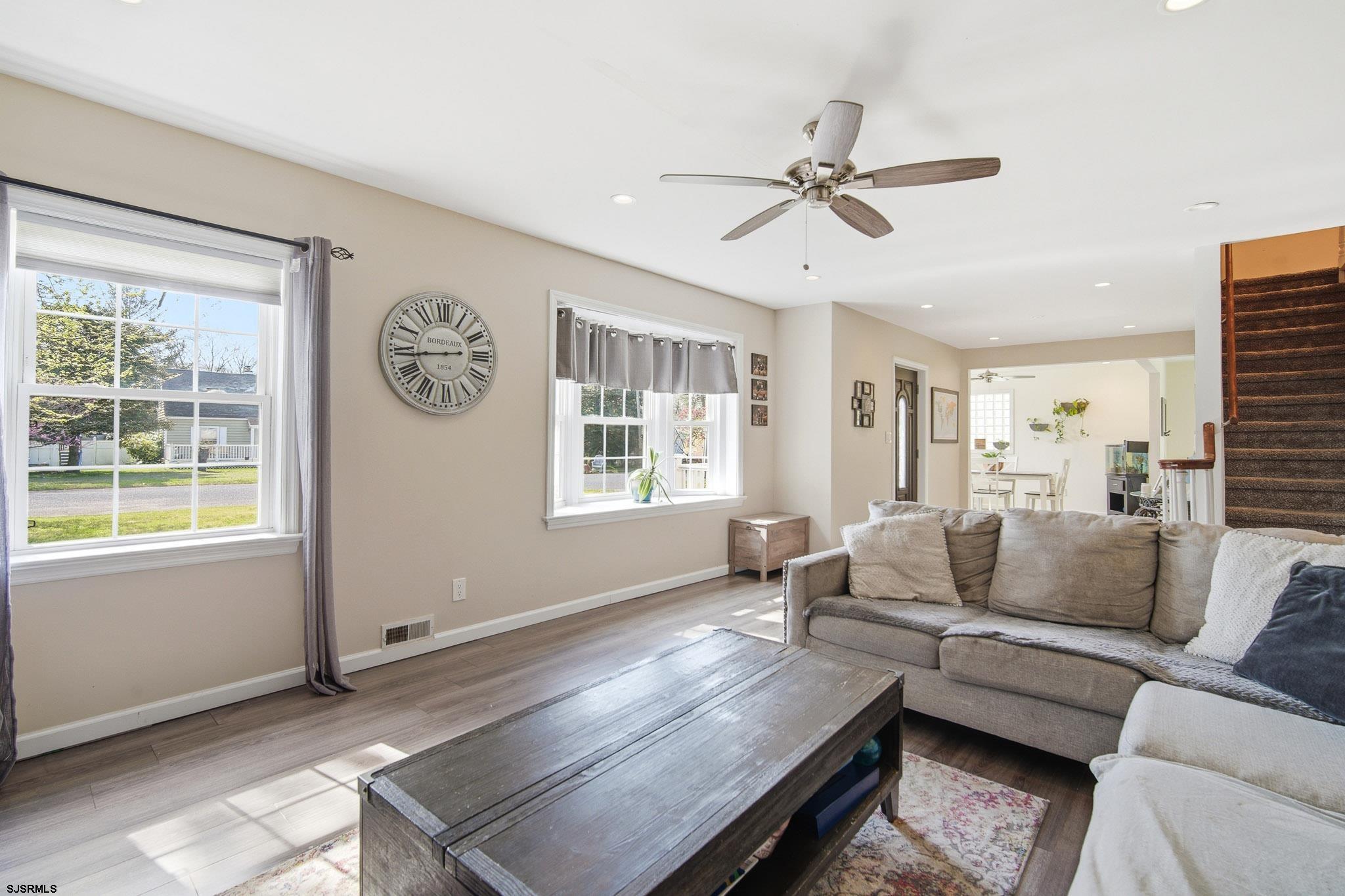 395 1st Street Northfield, NJ 08225 - Photo 9 of 54 a living room with furniture and a window