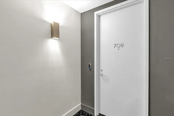 a room with furniture and a window