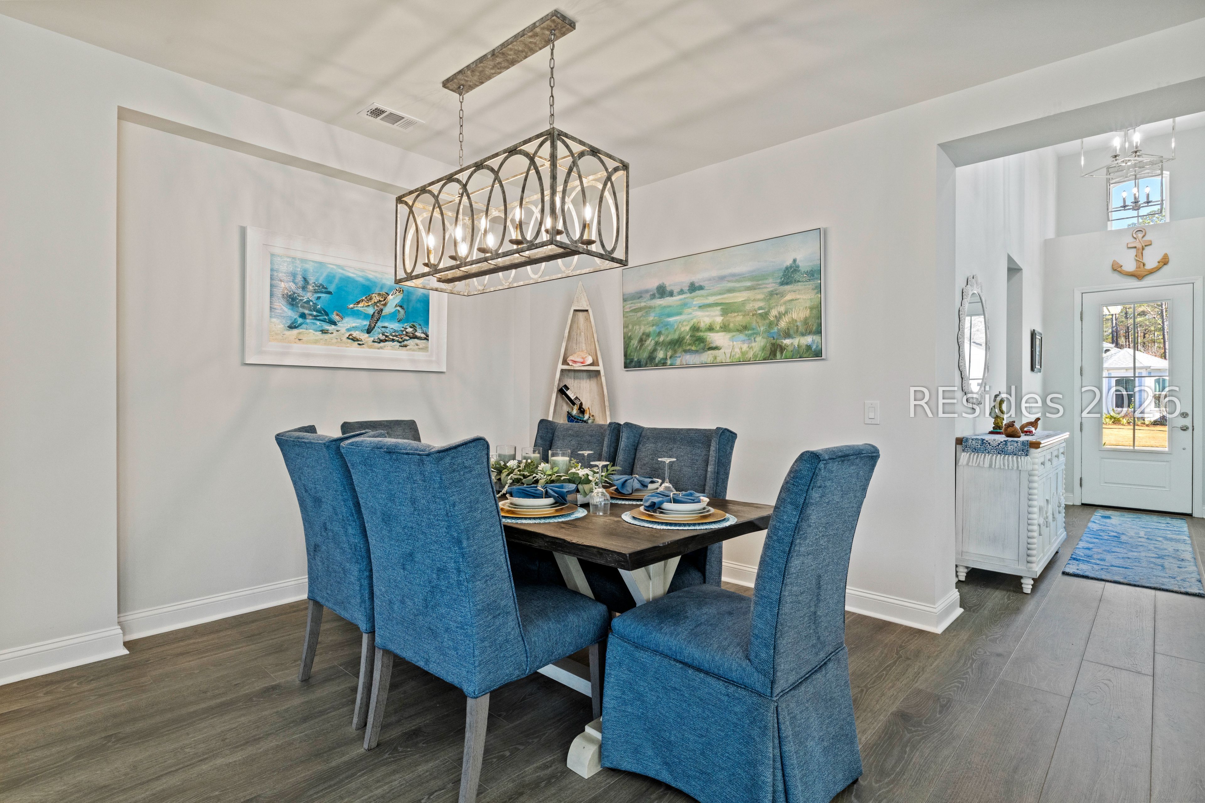 952 Good Life Way Hardeeville, SC 29927 - Photo 11 of 45 I LOVE the dining area! Custom onclave accent wall