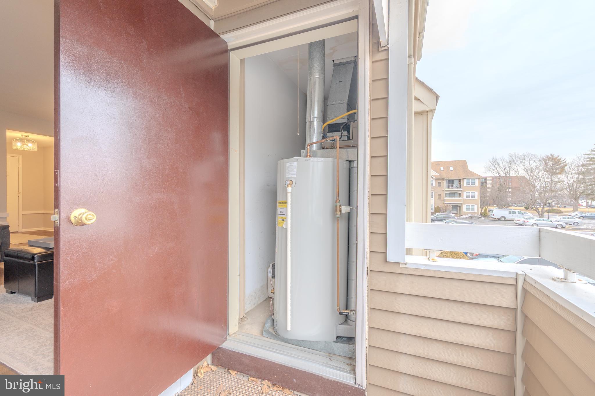 73207 Delaire Landing Road, Unit 207 Philadelphia, PA 19114 - Photo 25 of 37 HVAC room off balcony
