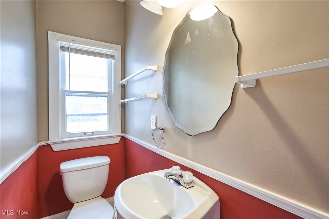 2152 Middlefield Road Cleveland, OH 44106 - Photo 10 of 50 Bathroom with sink and toilet