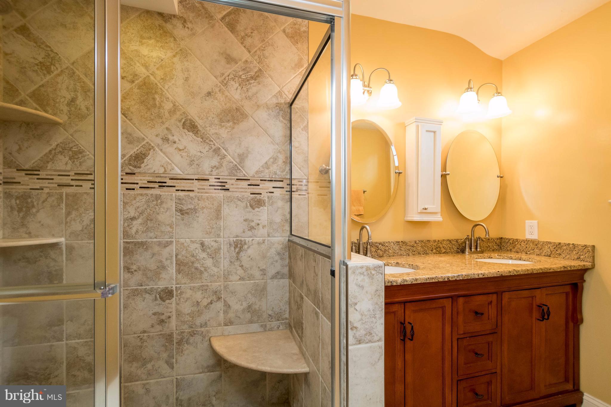 4129 Westview Road Baltimore, MD 21218 - Photo 22 of 30 RECENTLY REMODELED MASTER BATH-DOUBLE VANITY