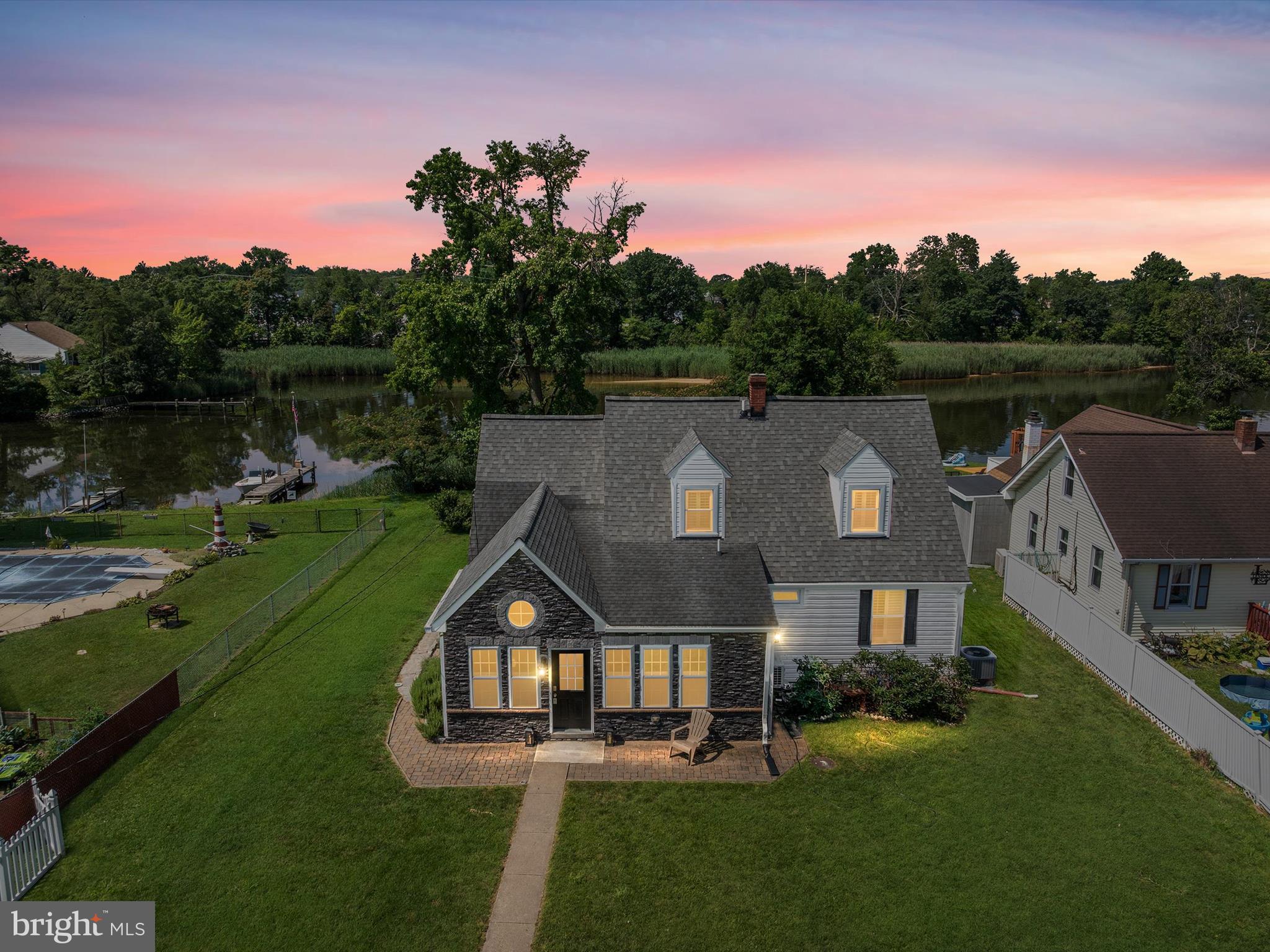8426 Park Road Pasadena, MD 21122 - Photo 2 of 59 an aerial view of a house