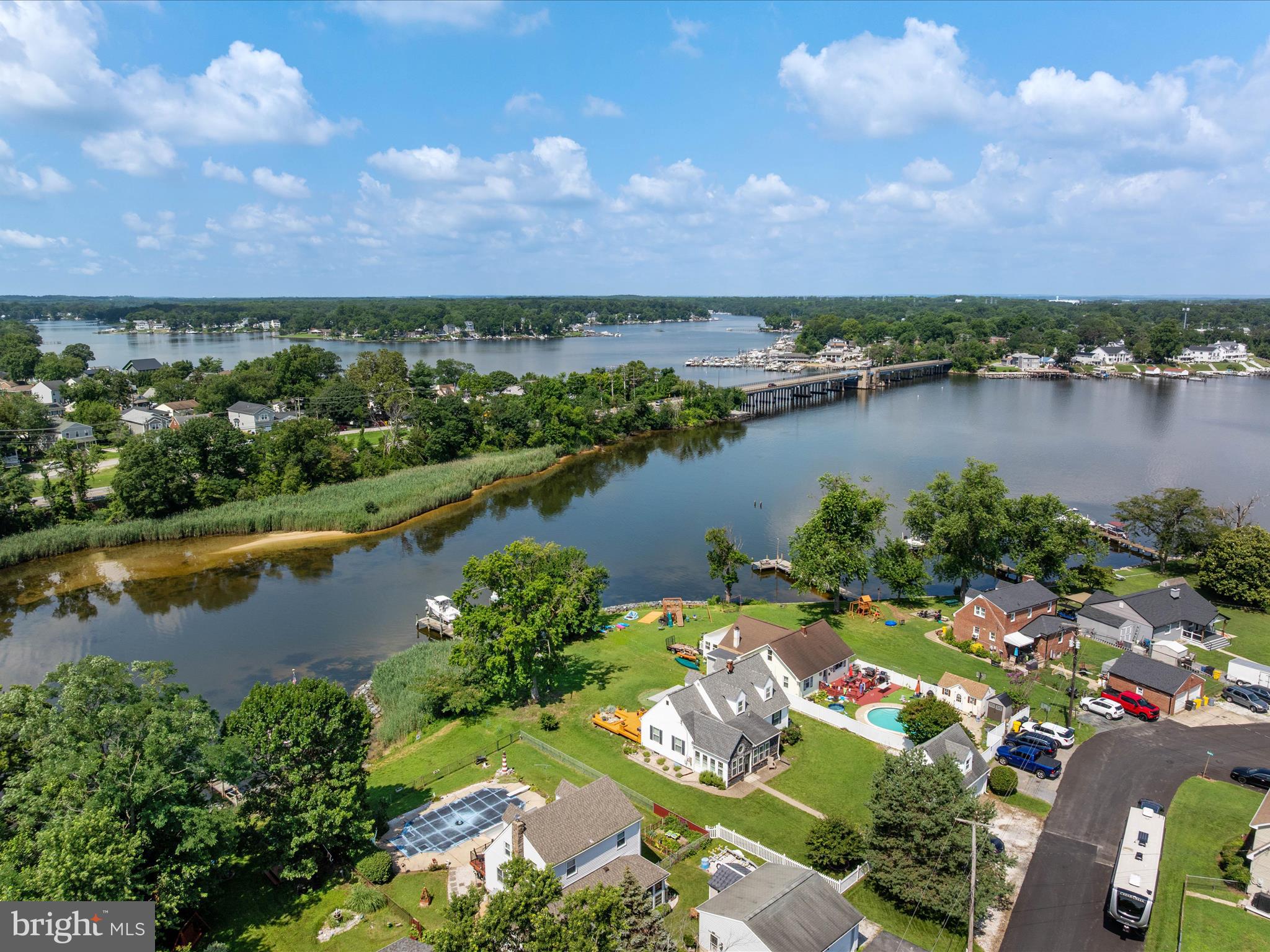 8426 Park Road Pasadena, MD 21122 - Photo 50 of 59 a view of a lake with a city view