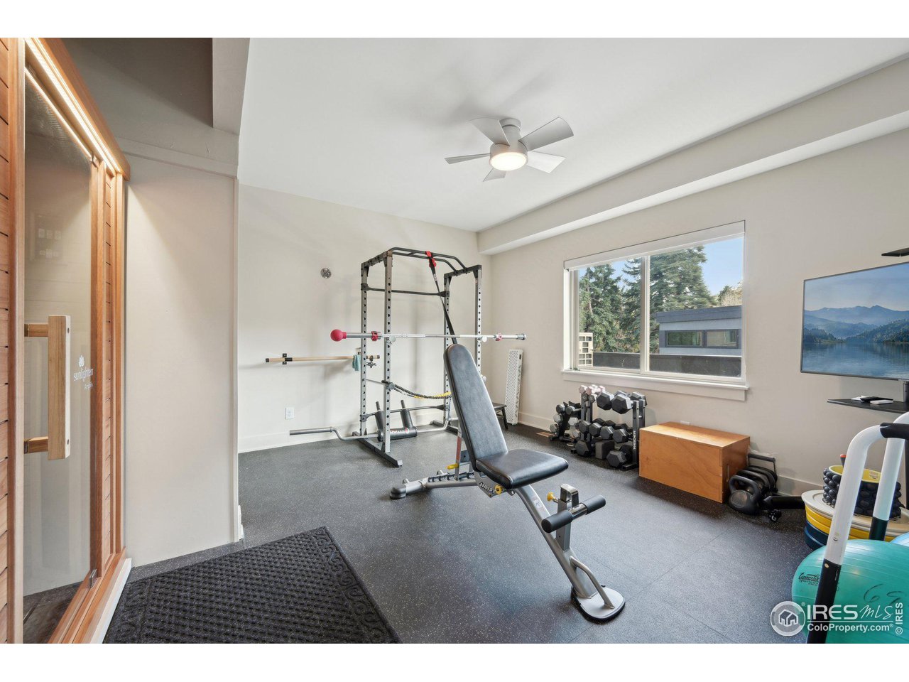 350 15th Street Boulder, CO 80302 - Photo 25 of 40 a view of a room with gym equipment