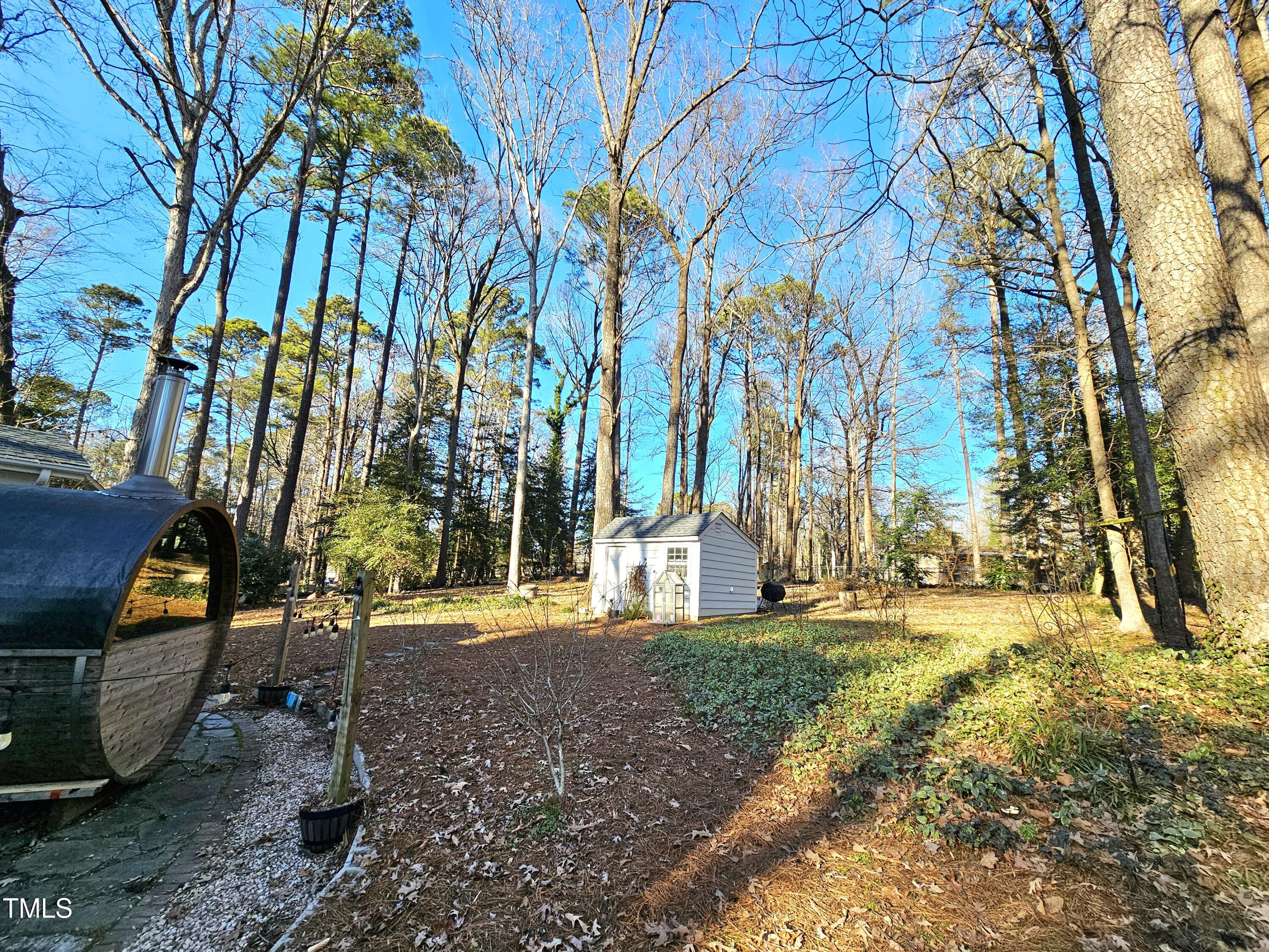 4909 Old Elizabeth Road Raleigh, NC 27616 - Photo 54 of 63 a view of outdoor space with trees