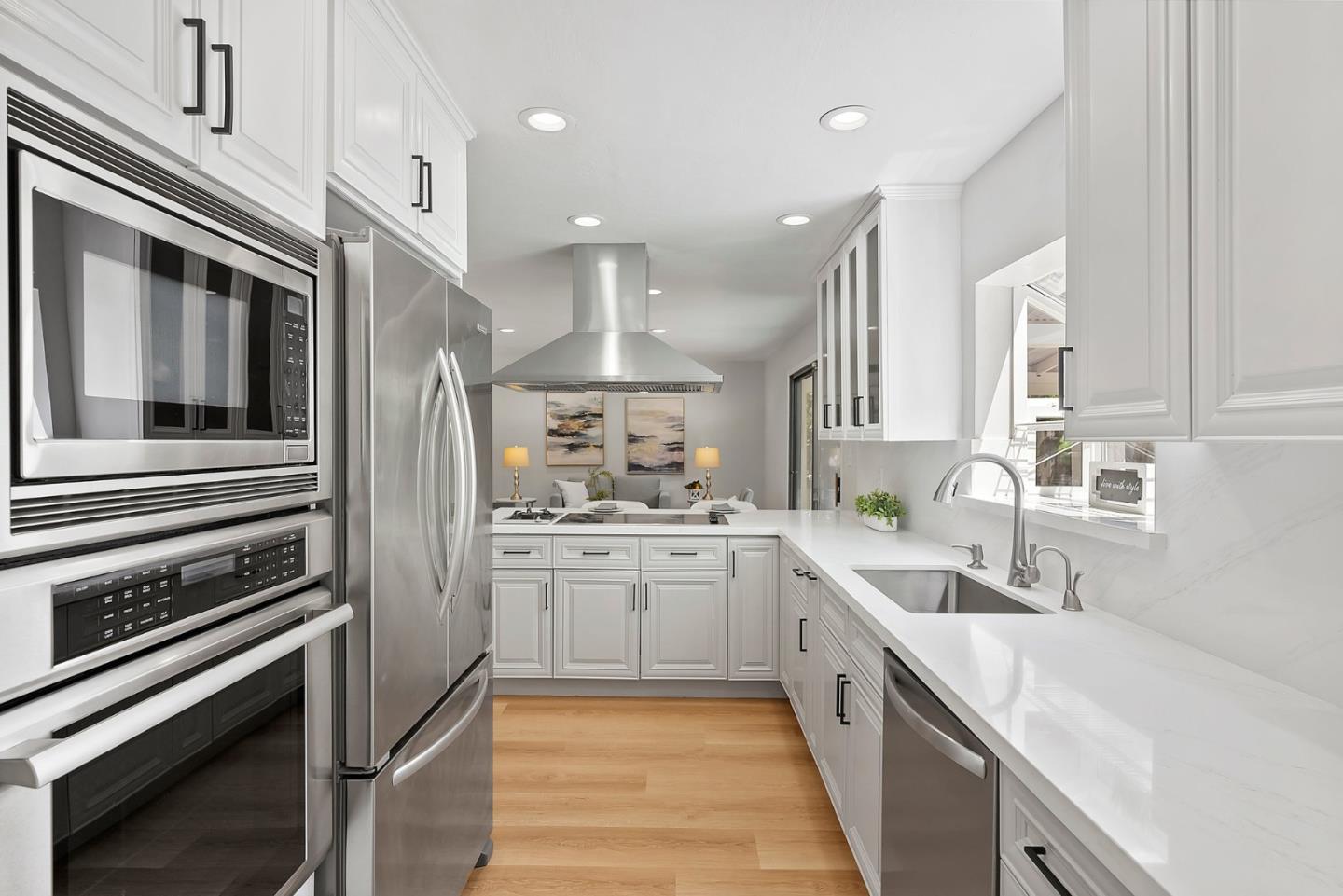 1130 Polk Lane San Jose, CA 95117 - Photo 13 of 47 a kitchen with a sink stove and refrigerator