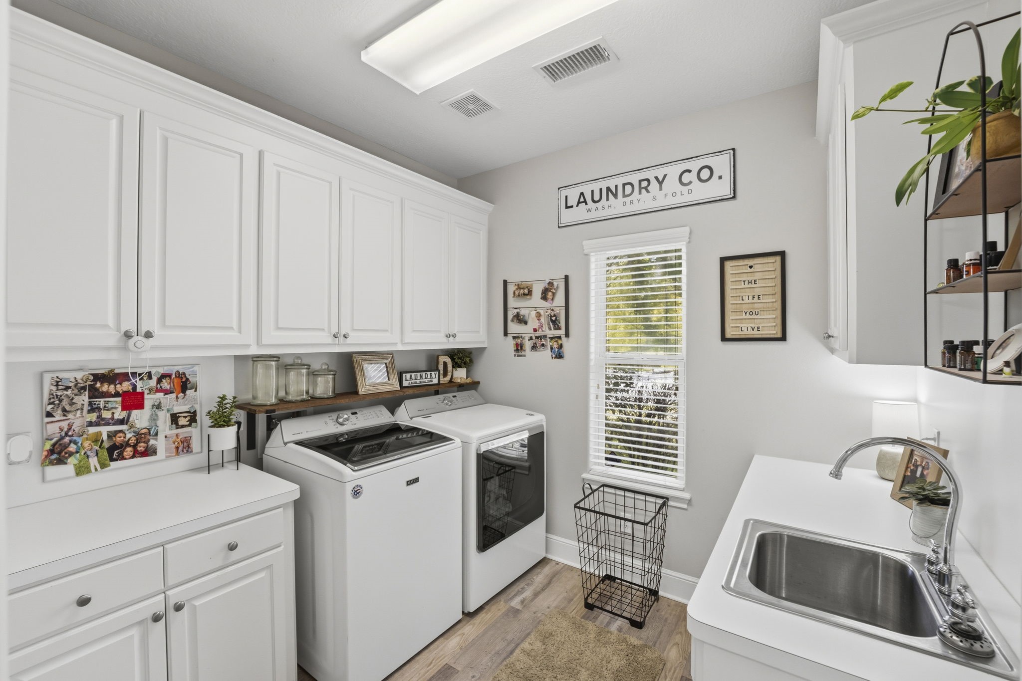 3411 Ripplewind Court Montgomery, TX 77356 - Photo 19 of 49 Large Laundry with sink and ample storage