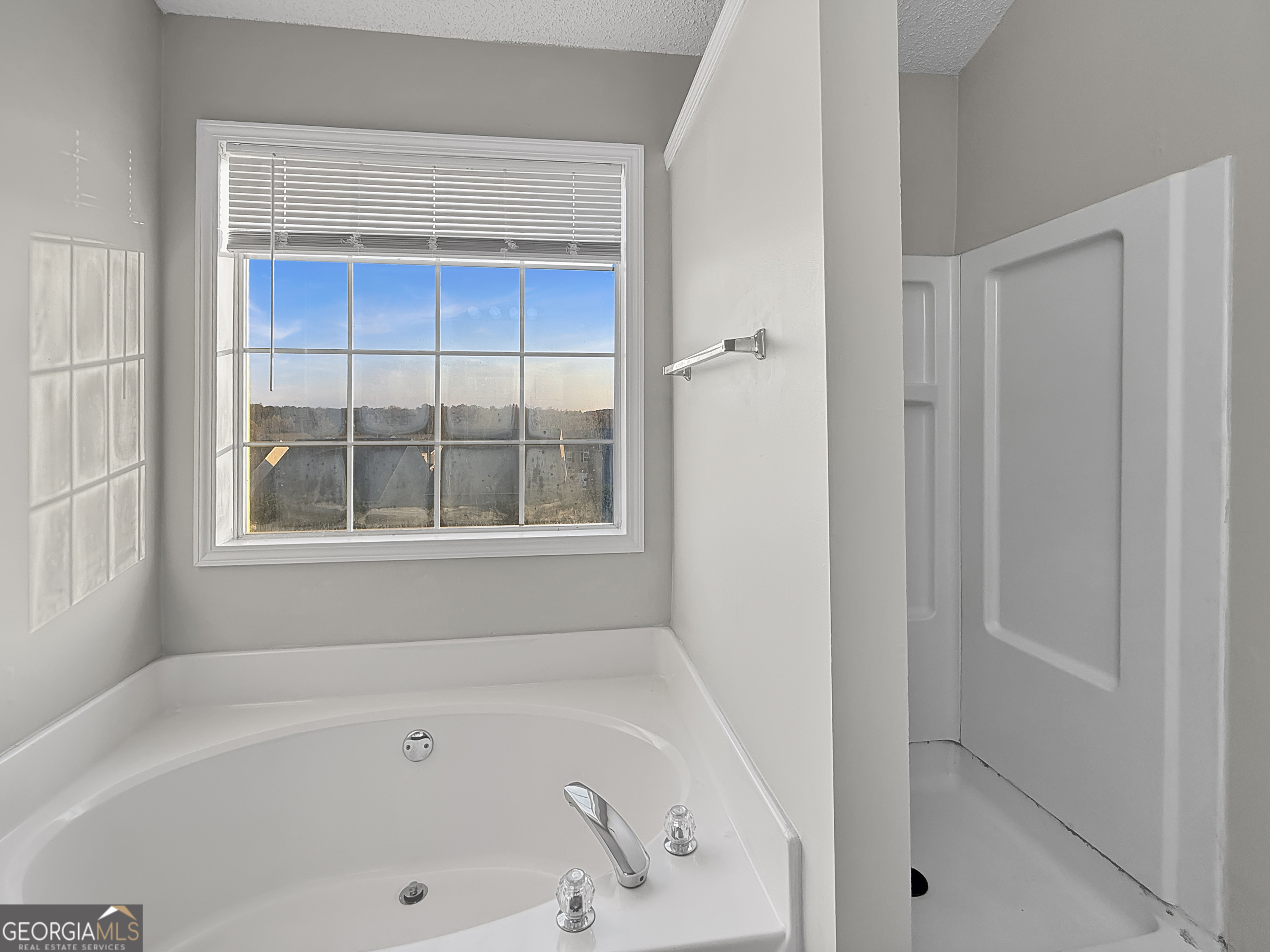 231 Ferguson Avenue Locust Grove, GA 30248 - Photo 14 of 26 a bathroom with bathtub and next to a window