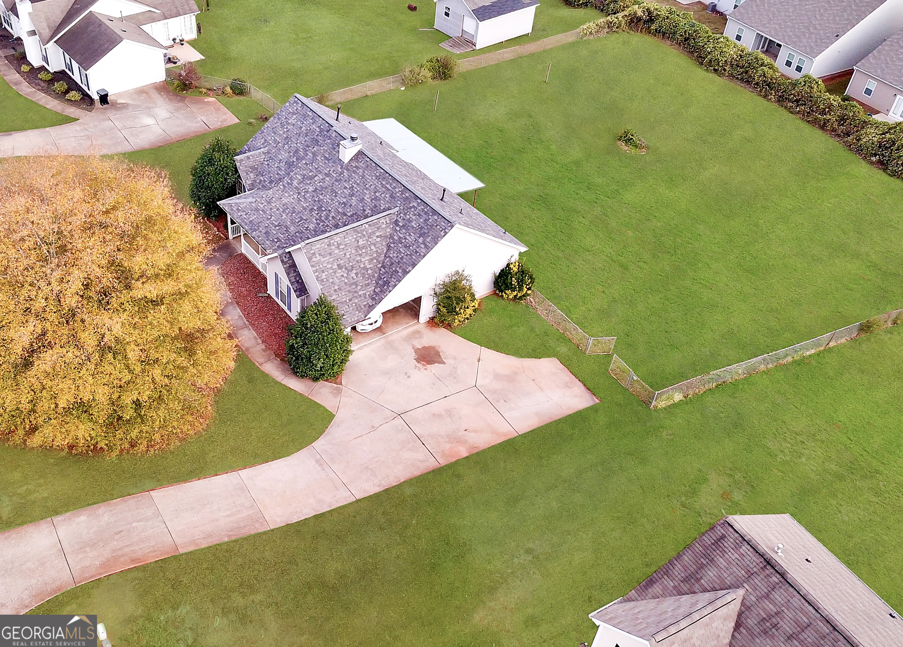 231 Ferguson Avenue Locust Grove, GA 30248 - Photo 25 of 26 an aerial view of a house