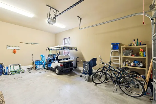 a view of car garage