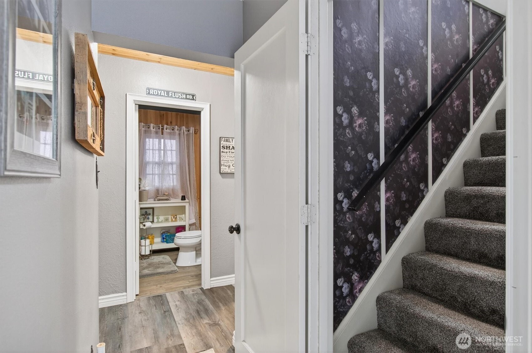 1210 8th Avenue Longview, WA 98632 - Photo 14 of 37 a view of entryway and hall with wooden floor