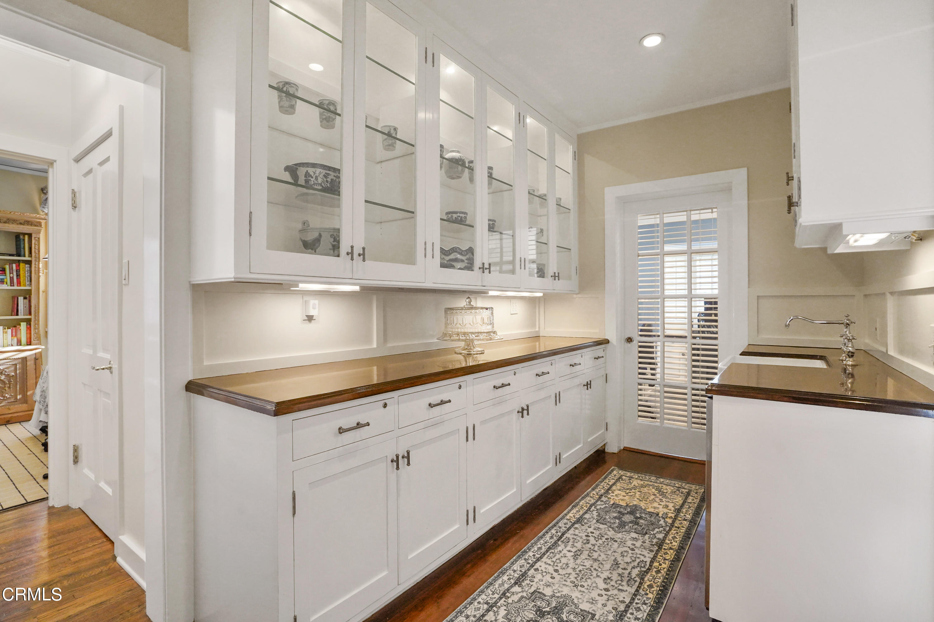 512 Arroyo Square South Pasadena, CA 91030 - Photo 14 of 55 a kitchen with granite countertop a sink and cabinets