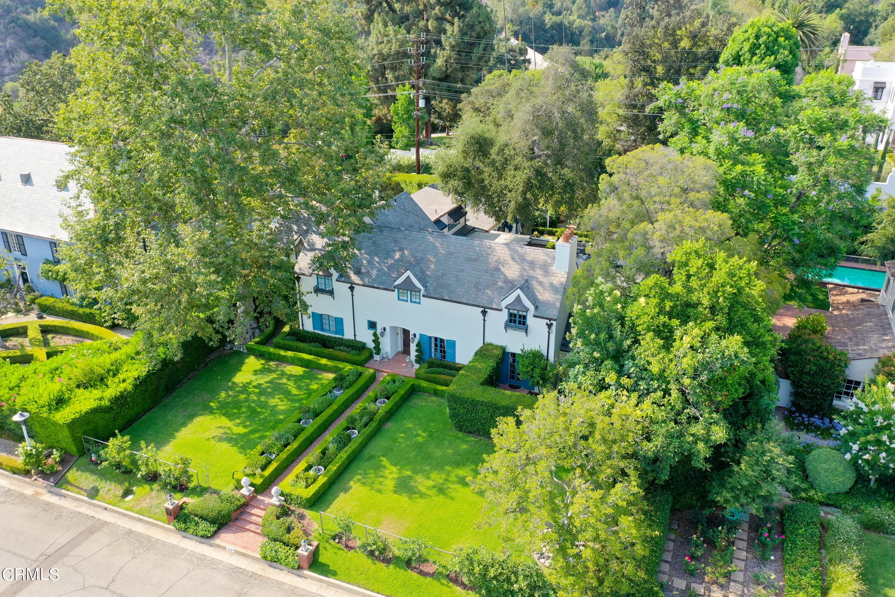 512 Arroyo Square South Pasadena, CA 91030 - Photo 3 of 55 an aerial view of a house