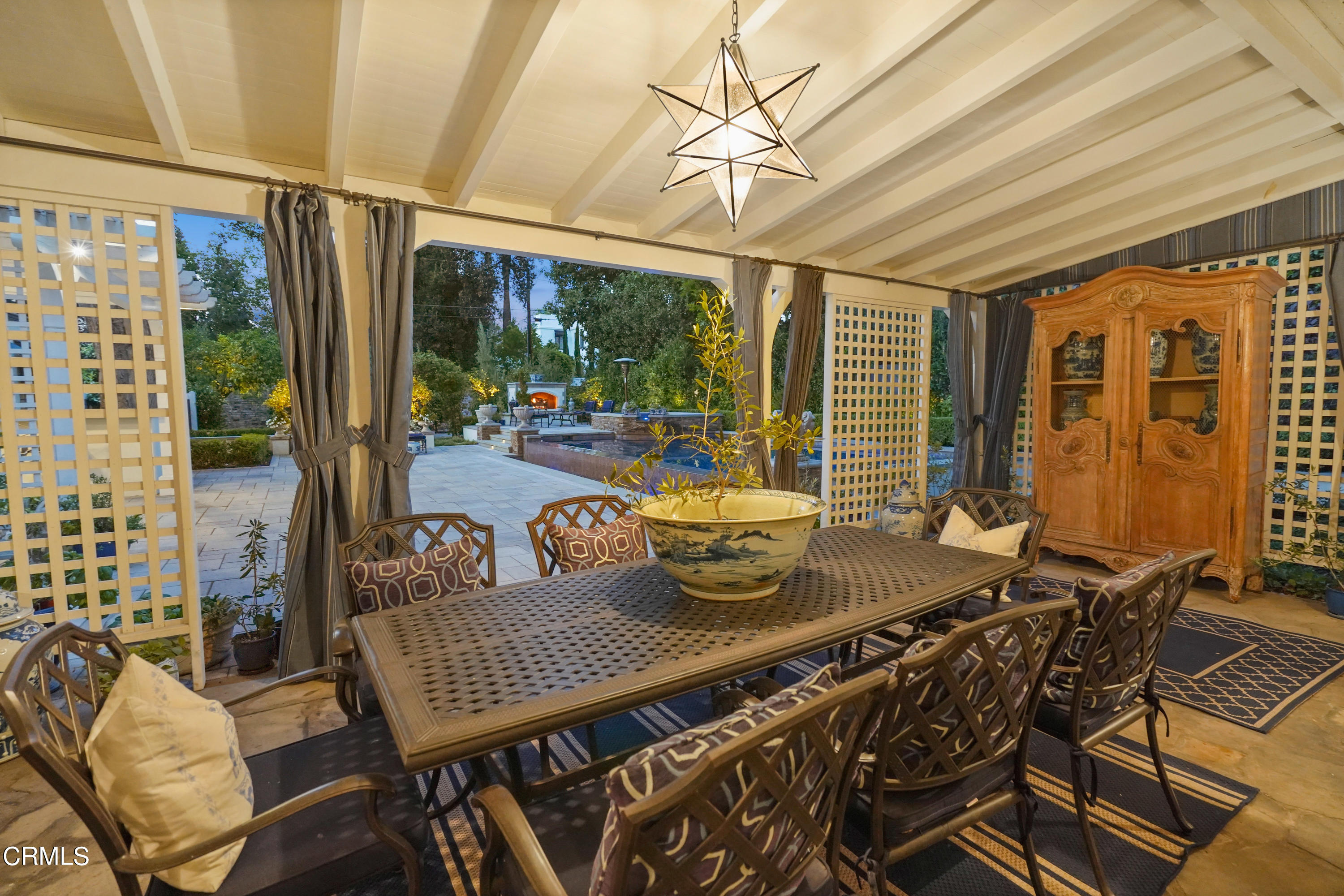 512 Arroyo Square South Pasadena, CA 91030 - Photo 49 of 55 a view of a dining room with furniture window and outside view