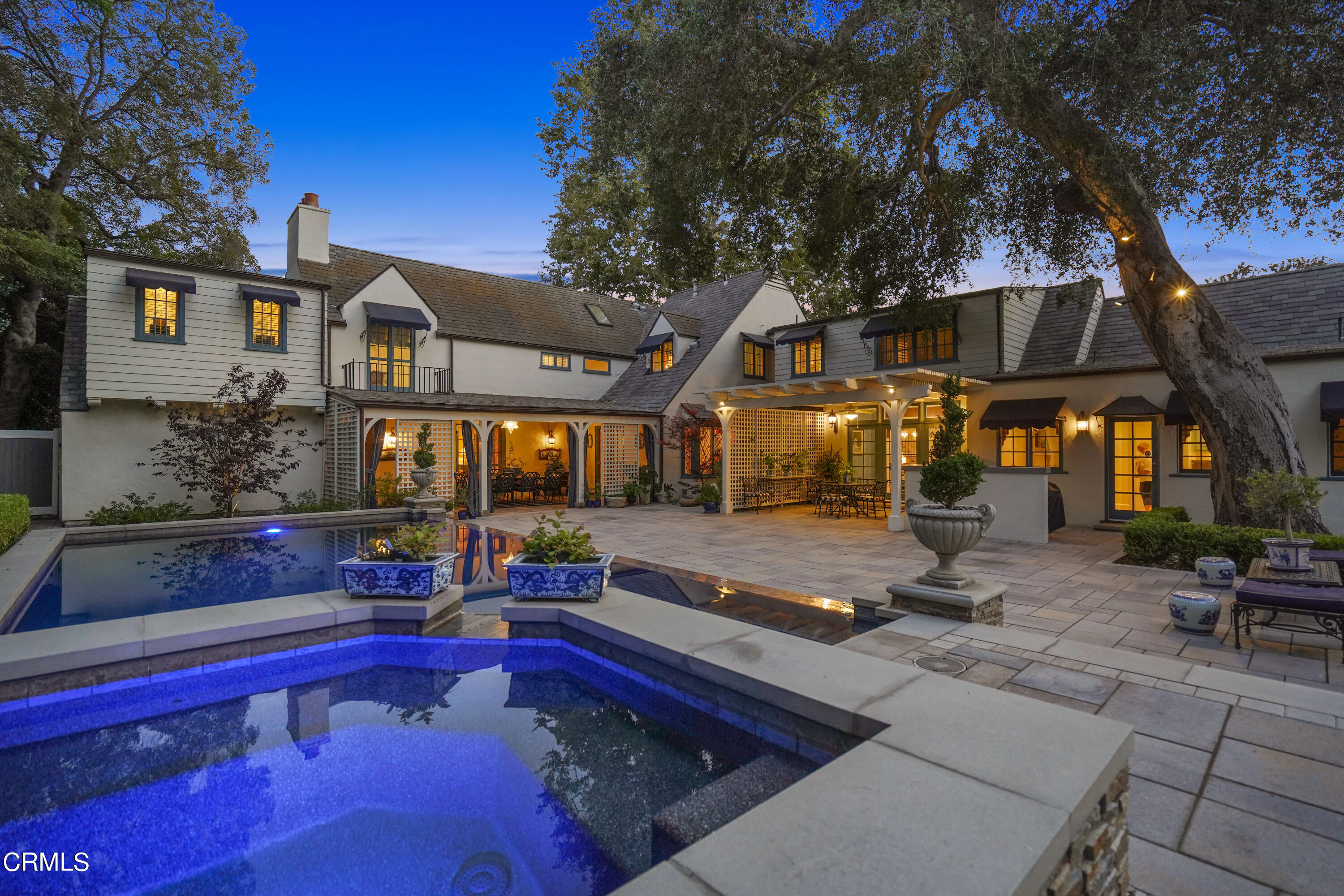 512 Arroyo Square South Pasadena, CA 91030 - Photo 51 of 55 a view of a house with swimming pool and sitting area