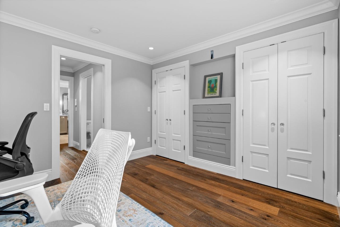 112 27th Street San Francisco, CA 94110 - Photo 22 of 28 a bed room with a bed and furniture