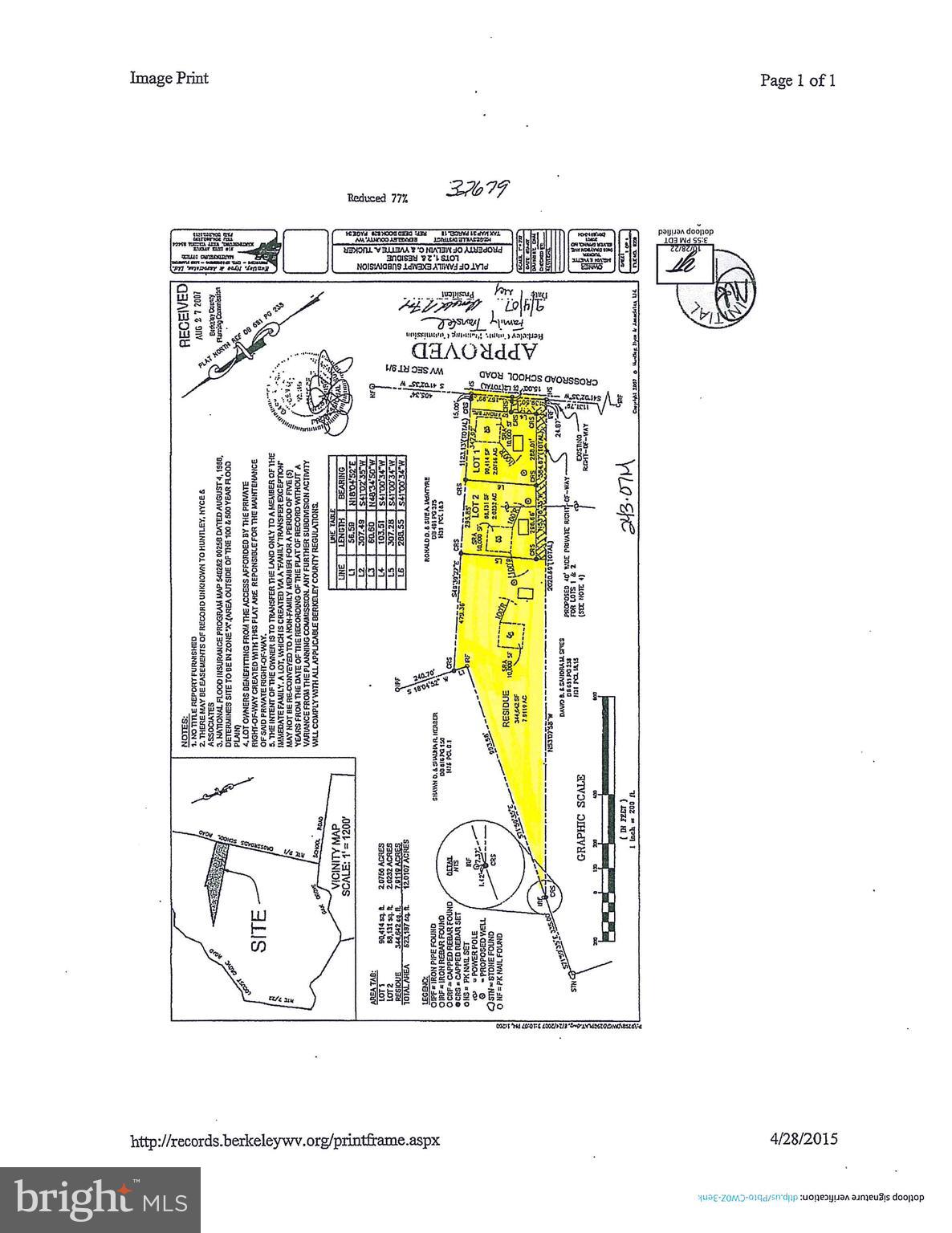 0 Crossroad School Road Hedgesville, WV 25427 - Photo 1 of 2 12 acres subdivided into 3 lots, UNRESTRICTED!
