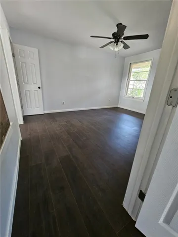 wooden floor in an empty room