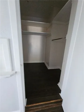 a view of walk in closet
