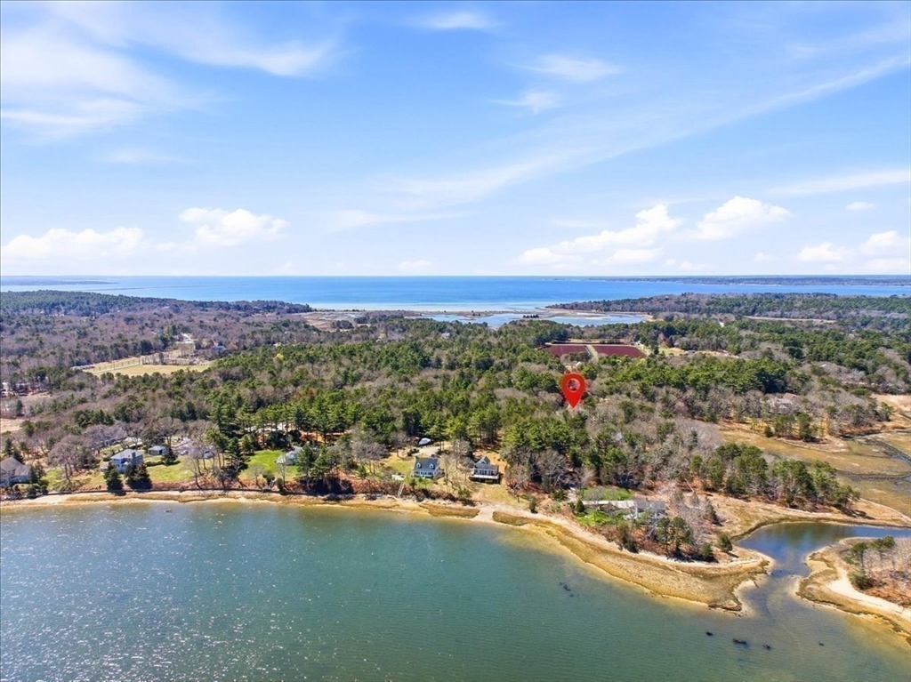 12 Salt Marsh Lane Wareham, MA 02571 - Photo 39 of 41 an aerial view of a houses with a lake view