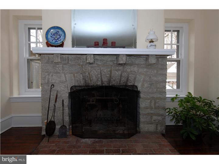 527 Riverview Road Swarthmore, PA 19081 - Photo 5 of 25 Fireplace