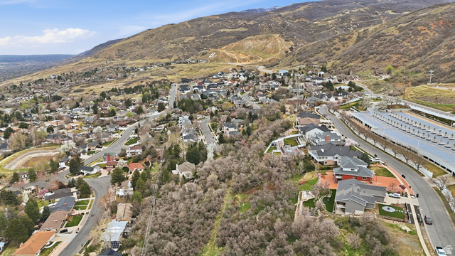 331 South 1550th Street East, Unit 3 Bountiful, UT 84010 - Photo 16 of 30 Aerial view of property's location with nearby suburban area and mountains